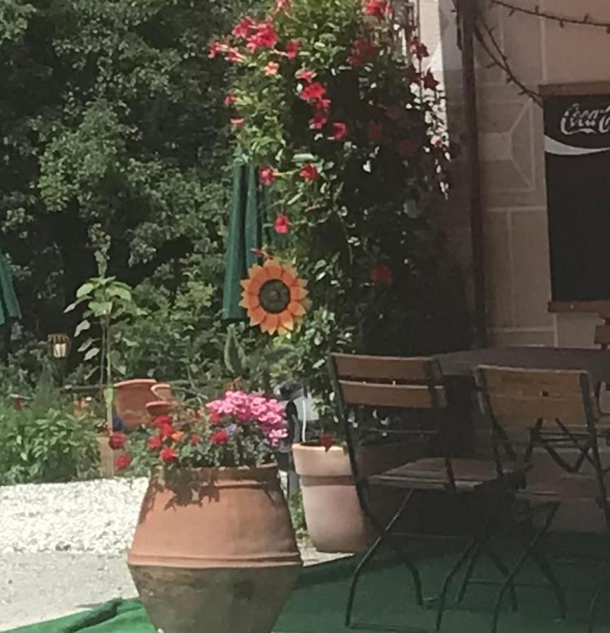 Apartamento Alte Post Mit Geschichte Und Restaurant Tavanasa Exterior foto